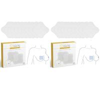 First Days Maternity, Hydrogel Breast Pads - Instant Cooling Relief for Sore Nipples - Nursing Pads with Soft Fabric Backing for Extra Protection - Breastfeeding Essential (Pack of 20)