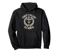 First Deacon Acts Church Ministry Cross Faithful Servant Pullover Hoodie