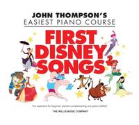 First Disney Songs | Easy Piano Sheet Music Book for Kids and Beginner Pianists | Elementary Level Piano Solos with Lyrics Piano Vocal Guitar Songbook ... Easiest Piano Course - 8 Disney Solos