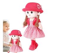 First Doll - Soft Plush Rag Dolls, Handmade Princess Dress Toy, Detachable Clothes Accessories, Cute Stuffed Figure, Interactive Role Play Companion | 35cm Plush Figure Toys, Birthday Gift Play