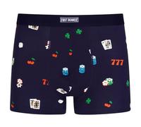 First Drawer Men's Premium Modal Boxer Shorts - Luxury Soft Breathable Underwear - Novelty Pattern Designs - Casino | Large