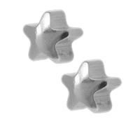 First Ear Stud Surgical Steel Sterile Stud Earrings with Star 4 mm