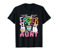 First Easter As an Aunt Cute Bunnies Expecting New Baby T-Shirt