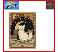 First Edition Cats Rule Tarot: Elegant 78-Card Deck & Guidebook for Cat Lovers