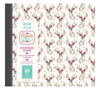 First Edition FEALB089 | Forever 8" x 8" | 10 Inserts, Snap-Load Technology Keeping, Photo, Journaling, (20 Pages, Snapload PhotoGuard, Refillable Memory, Acid, Lignin & PVC Free), 8x8 Scrapbook Album
