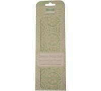 First Edition FEDEC047 | Decoupage Papers Blue Damask | 26 x 37.5 cm | 3 Sheets | 22gsm | Perfect for Home Crafts, Upcycling, DIY and Papermache