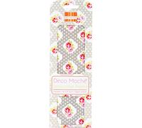 First Edition FEDEC107 | Decoupage Papers Polka Rose | 26 x 37.5 cm | 3 Sheets | 22gsm | Perfect for Home Crafts, Upcycling, DIY and Papermache
