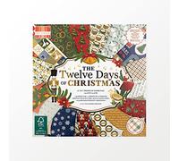 First Edition FEPAD244X21-First Edition FSC 6x6 Paper Pad-12 Days of Christmas, Multi, One