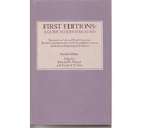 First Editions: A Guide to Identification