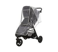 First Essentials Stroller Rain Cover Universal, Baby Travel Weather Shield, Windproof Waterproof, Protect from Dust Snow (Clear)