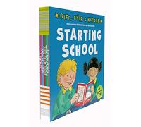 First Experiences with Biff, Chip & Kipper 8 Books Collection Set (Learning to Swim, Going to the Dentist, Going on a Plane, Starting School, Going to the Hospital, Going to the Doctor & More…)