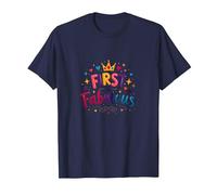 First & Fabulous: Celebrate Milestone Birthday in Style T-Shirt, Men, Navy, 3XL