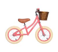 First Go 12 inch Balance Bicycle Coral one size