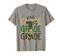 First Grade Camo Back to School First Day of 1st Grade Boys T-Shirt