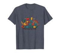First Grade Creator: Shaping Young Minds T-Shirt, Men, Heather Blue, S