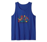 First Grade Creator: Shaping Young Minds Tank Top, Men, Royal Blue, S