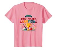First Grade Dream Team Champions T-Shirt, Kids, Pink, 2 Years