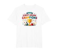 First Grade Dream Team Champions T-Shirt, Men's Big and Tall, White, 4X Tall