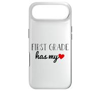 First Grade Has My Heart Teacher School Case for iPhone Air