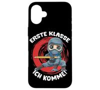 First Grade In School Ninja Here I Come Now Case for iPhone 16 Plus