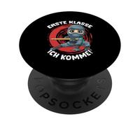 First Grade In School Ninja Here I Come Now PopSockets Adhesive PopGrip