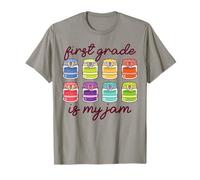 First Grade is My Jam First Day of 1st Grade Kids Teacher T-Shirt