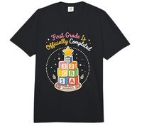 First Grade is Officially Completed Elementary Teacher Comfort Colors Adult Heavyweight T-Shirt