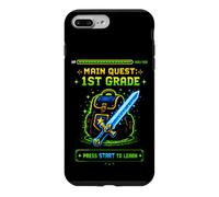 First Grade Main Quest 1st Grade video Game Back to School Case for iPhone 7 Plus/8 Plus