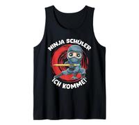First Grade School Ninja Kid Tank Top