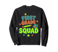 First Grade Squad Funny Back To School First Grader Sweatshirt