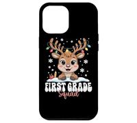 First Grade Squad Reindeer Christmas Lights Winter kids Case for iPhone 12 Pro Max