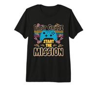 First Grade Start The School Boy Premium T-Shirt