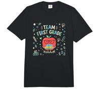 First-Grade Teacher ABC 123 Team Elementary Education Comfort Colors Adult Heavyweight T-Shirt