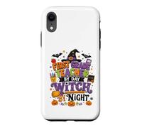 First Grade Teacher in Day Witch By Night Design Case for iPhone XR
