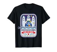 First Grade Teacher Reading Math Kindness Tiny Humans Daily T-Shirt