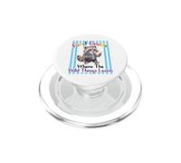 First Grade Where The Wild Things Learn Raccoon Joy Friends PopSockets PopGrip for MagSafe