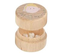 First Haircut Keepsake Cute Wooden Memory Storage