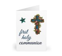 First Holy Communion Card | Divine Blessings for a Special Occasion