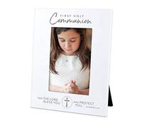 First holy communion photo frame white 6.62 In X 8.5 - Numbers 6:24