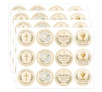 First holy Communion Stickers, First Holy Communion Stickers Perfect, Communion Party Favours for Confirmation Party Bags, Sweet Cones, Personalised Cookie Stamp