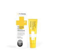 FIRST HONEY Wound Healing Ointment | 100% Active Leptospermum | Fast Relief & Skin Repair | Manuka Honey from New Zealand Antibiotic Free Burn Care|0.5 Ounce (Pack of 1)