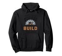 First I Drink Coffee Then I Build Things Funny Engineer Life Pullover Hoodie