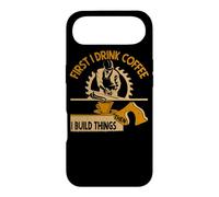 First I Drink Coffee Then I Build Things Woodworking Lover Case for iPhone Air