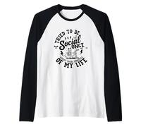 First I Drink Coffee Then I Do Things Raglan Baseball Tee