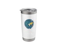 First I Drink My Coffee Then I Make My Travel Plans Vacation Stainless Steel Insulated Tumbler
