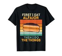 First I Eat Alfajor Then I Do The Things Vintage Alfajor T-Shirt