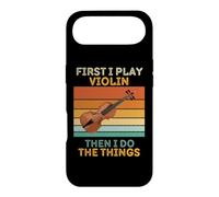 First I Play Violin Then I Do The Things Vintage Violin Case for iPhone Air