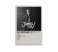 First Impressions - Ep by James Tw Poster Wall Art Aesthetic Cover Poster Design Painting for Living Room Bed Room 24x36inch(60x90cm) Unframe-style