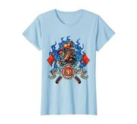 First in Courage Last out Honor Firefighter Dog T-Shirt
