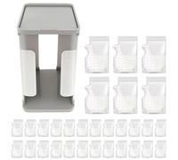 First in First Out Breastmilk Freezer Organizer Breastmilk Storage Bags Organizer for Fridge Reusable Breastmilk Bag Organizer Freeze Breast Milkies Bag Breast Milk Storage Tower for Freezing